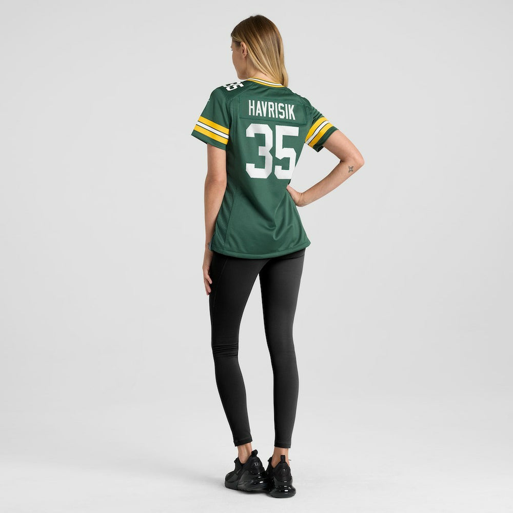 Lucas Havrisik Green Bay Packers Women's Team Game Jersey Green - Nike