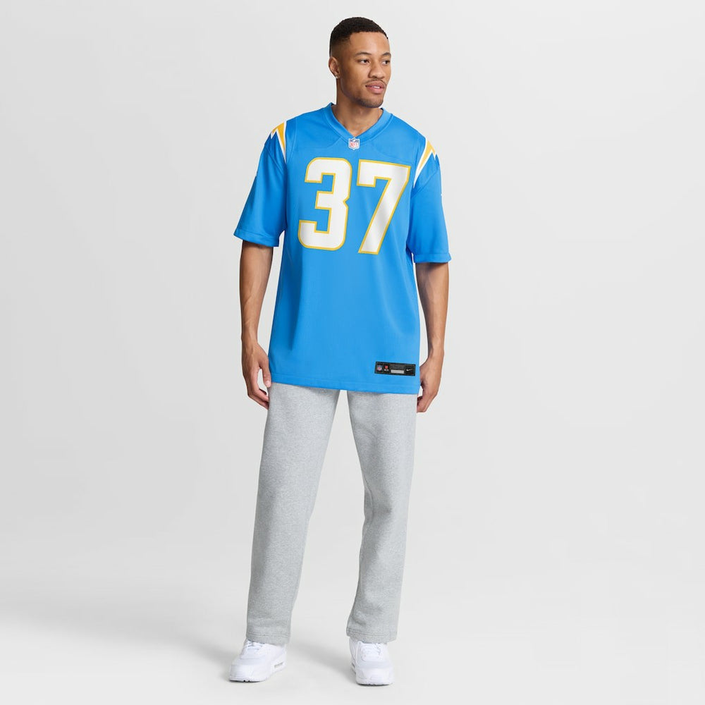Isas Waxter Los Angeles Chargers Team Game Jersey Powder Blue - Nike
