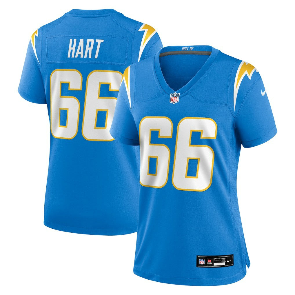 Bobby Hart Los Angeles Chargers Women's Team Game Jersey - Powder Blue | NFL Jerseys