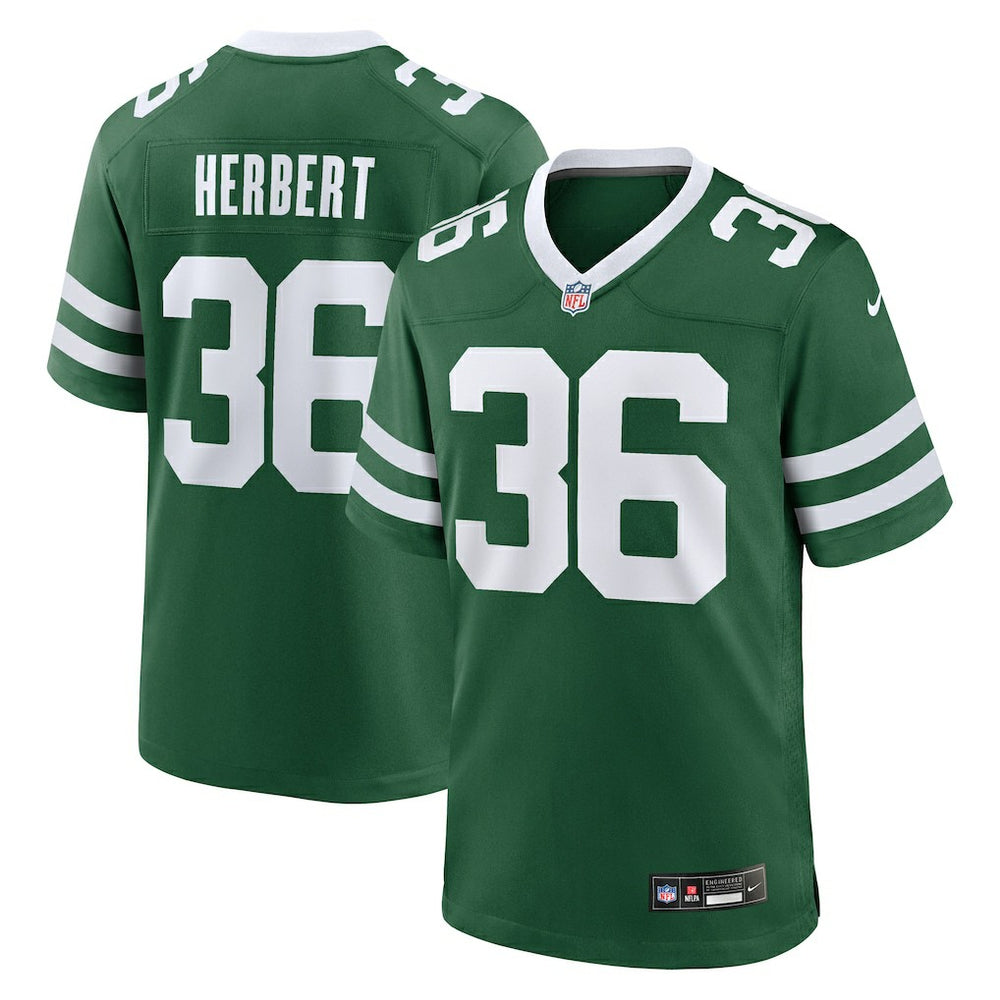 Khalil Herbert New York Jets Team Game Jersey Legacy Green - Nike