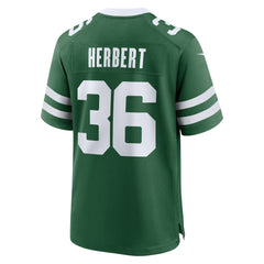 Khalil Herbert New York Jets Team Game Jersey Legacy Green - Nike