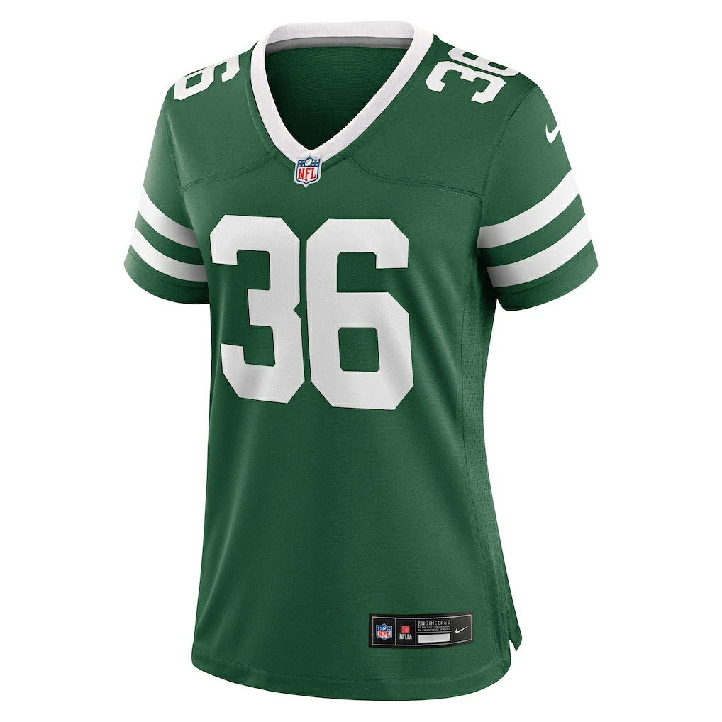 Khalil Herbert New York Jets Women's Team Game Jersey Legacy Green - Nike
