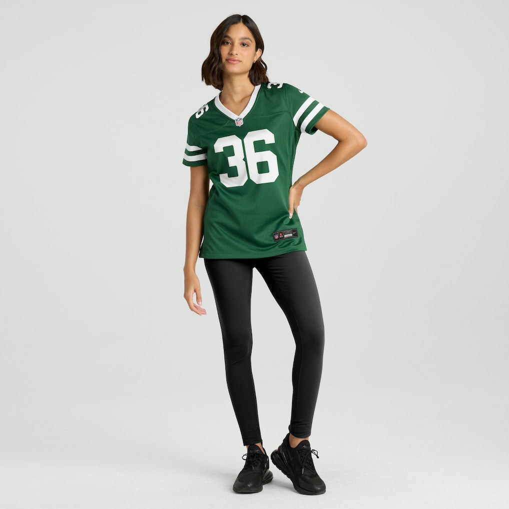 Khalil Herbert New York Jets Women's Team Game Jersey Legacy Green - Nike