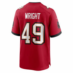 Owen Wright Tampa Bay Buccaneers Team Game Jersey Red - Nike