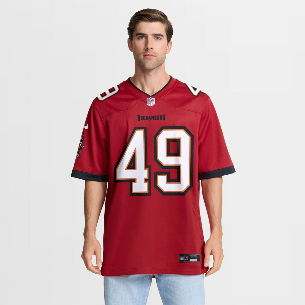 Owen Wright Tampa Bay Buccaneers Team Game Jersey Red - Nike