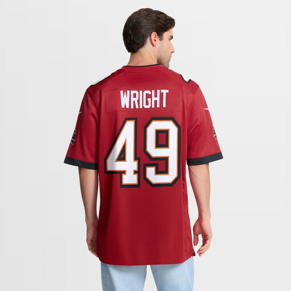 Owen Wright Tampa Bay Buccaneers Team Game Jersey Red - Nike