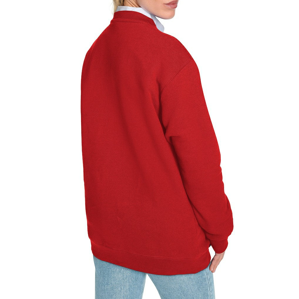 Buffalo Bills Starter Women's Arch Stripe Fleece Sweatshirt Red - NFL