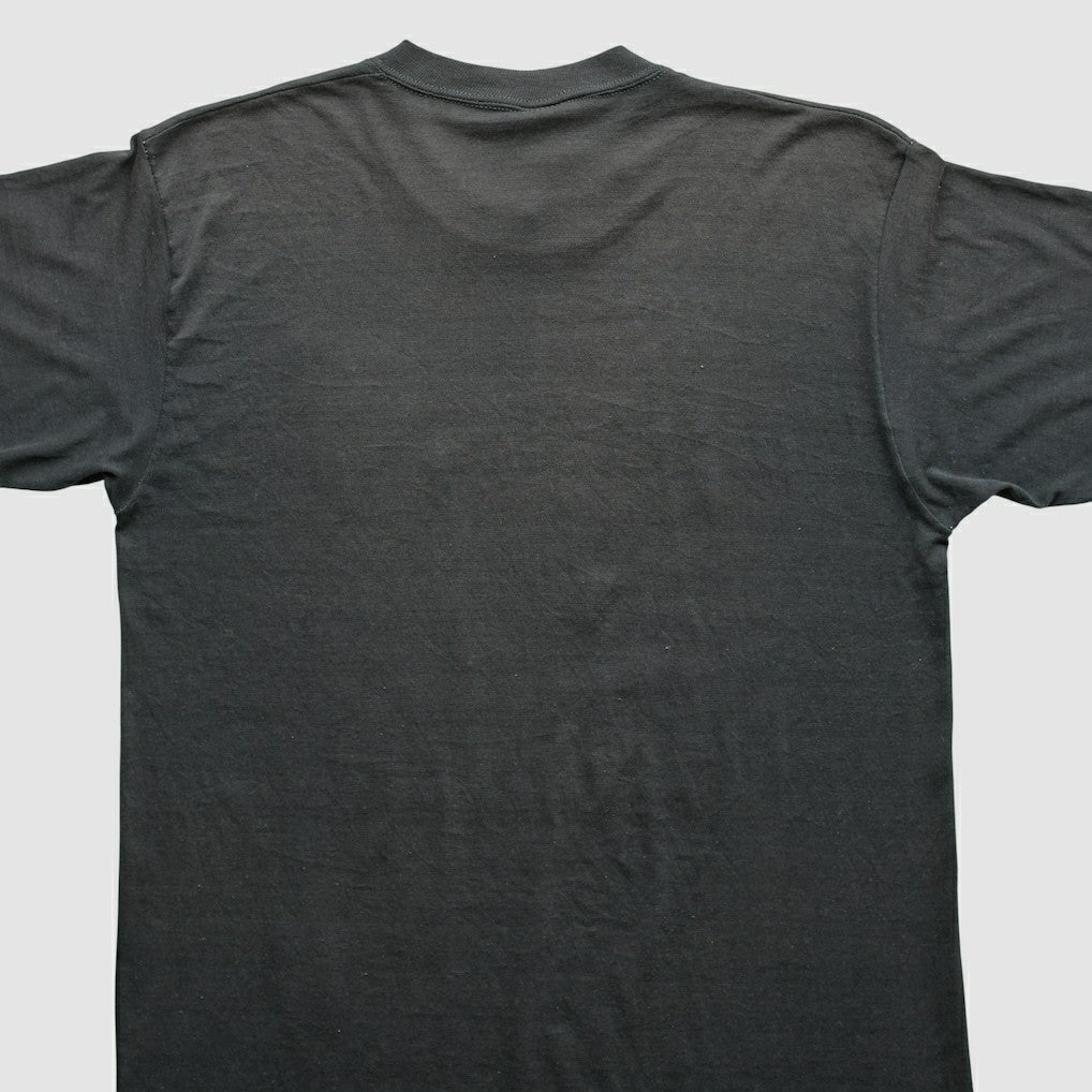 Pittsburgh Steelers Logo 7 80s T-Shirt Black Vintage - Fanatics