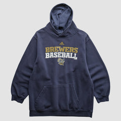 Milwaukee Brewers Adidas 2000s Pullover Sweatshirt Near Me