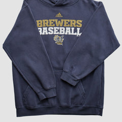Milwaukee Brewers Adidas 2000s Pullover Sweatshirt Near Me