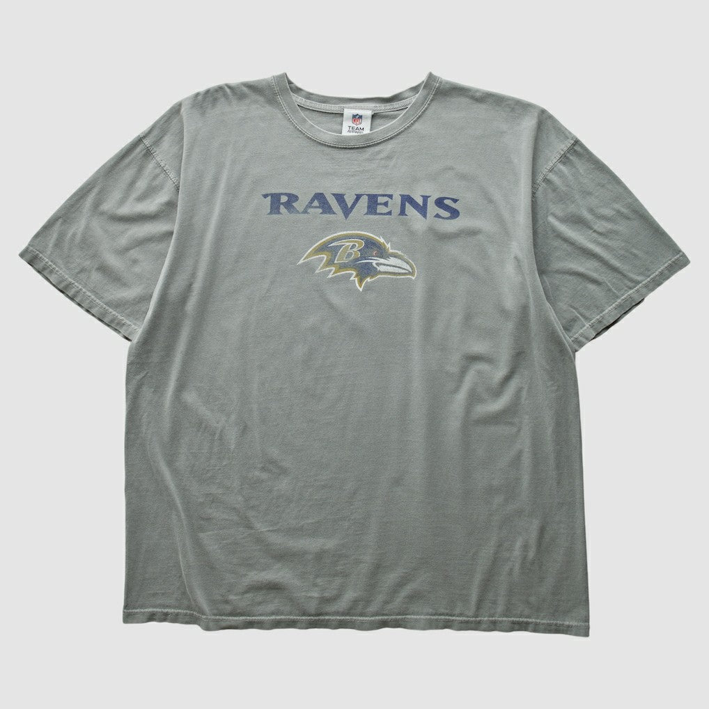 Baltimore Ravens NFL 2010s T-Shirt Gray Vintage - Fanatics