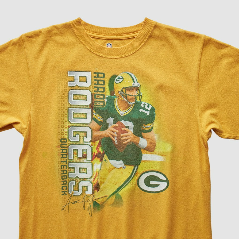 Green Bay Packers NFL 2010s T-Shirt Yellow Vintage - Fanatics