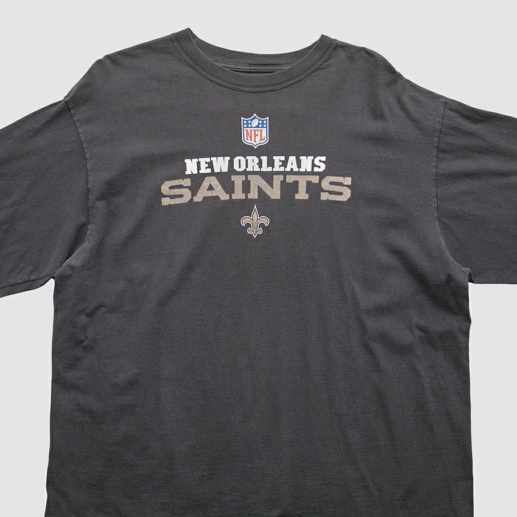 New Orleans Saints 2000s Long Sleeve T-Shirt Black Vintage - Fanatics