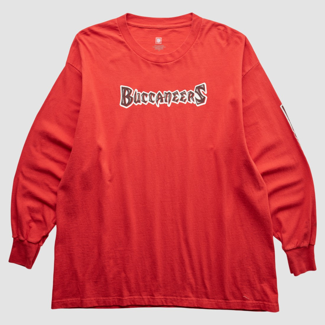 Tampa Bay Buccaneers NFL 2000s Long Sleeve T-Shirt Red Vintage - Fanatics