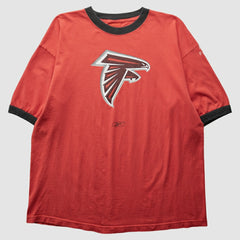 Atlanta Falcons Reebok 2000s T-Shirt Red Vintage - Fanatics