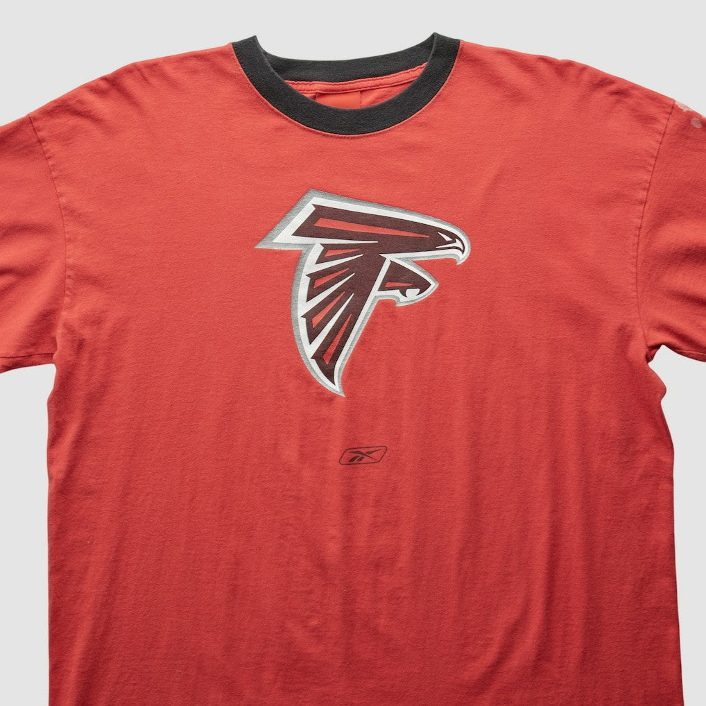 Atlanta Falcons Reebok 2000s T-Shirt Red Vintage - Fanatics