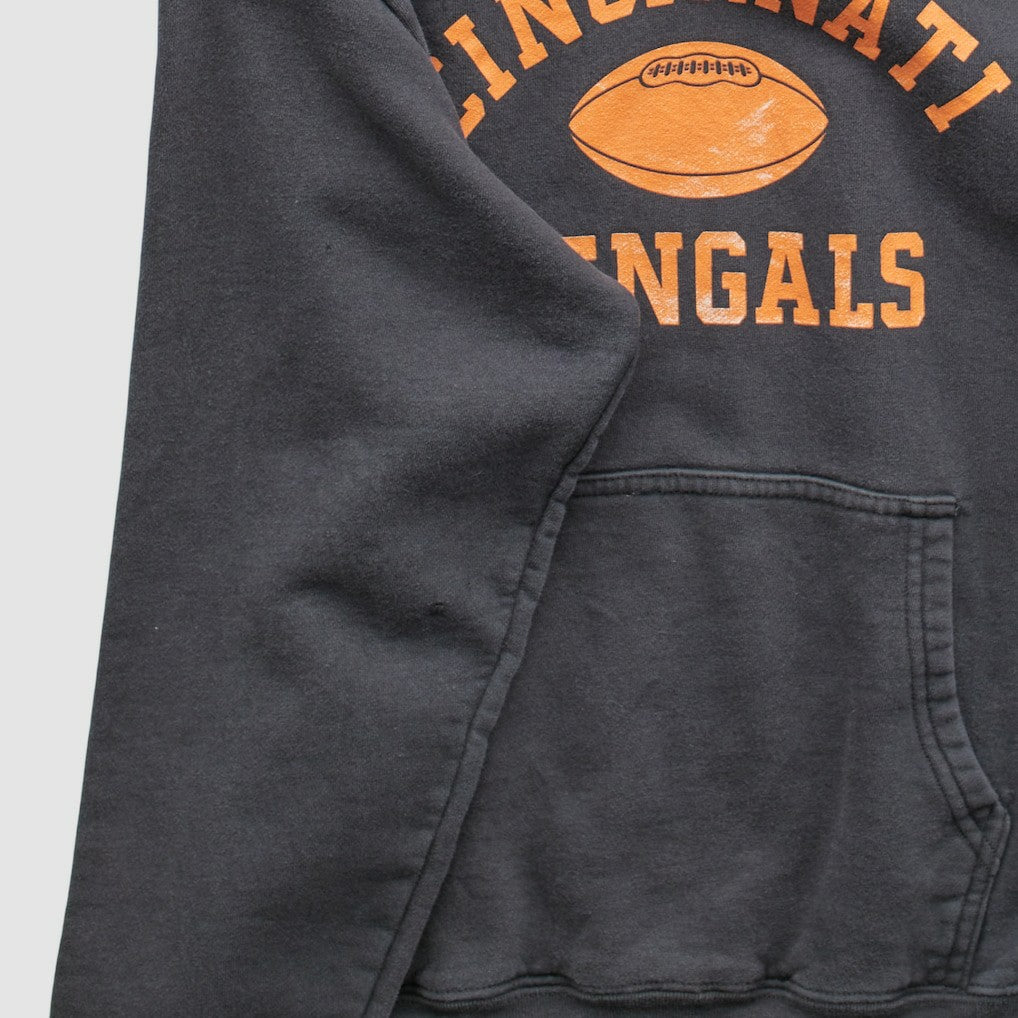 Cincinnati Bengals 2000s Pullover Sweatshirt Charcoal Vintage - Fanatics