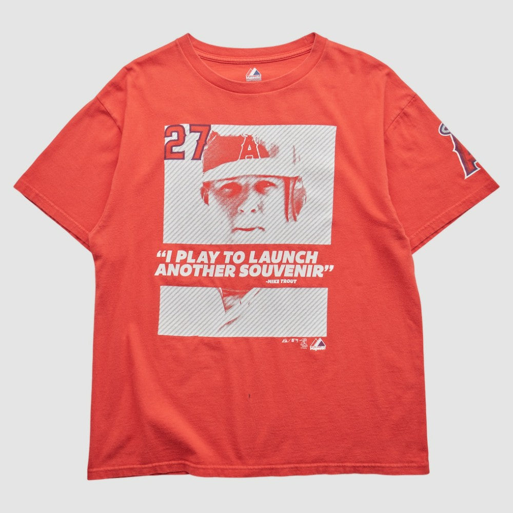 Los Angeles Angels Majestic 2000s T-Shirt discount