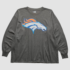 Denver Broncos 2010s Long Sleeve T-Shirt Dark Heather Gray Vintage - Fanatics