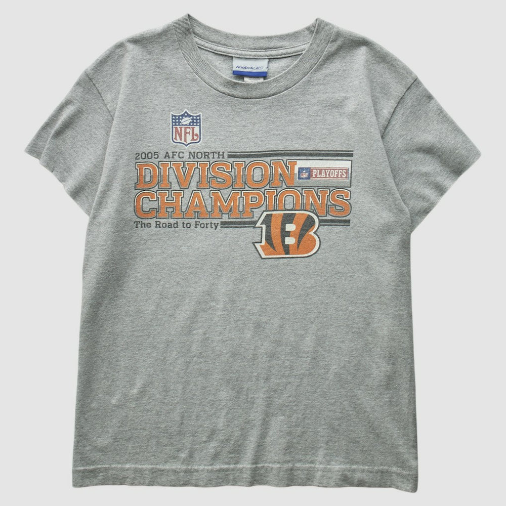 Cincinnati Bengals Reebok 2005 T-Shirt Gray Vintage - Fanatics