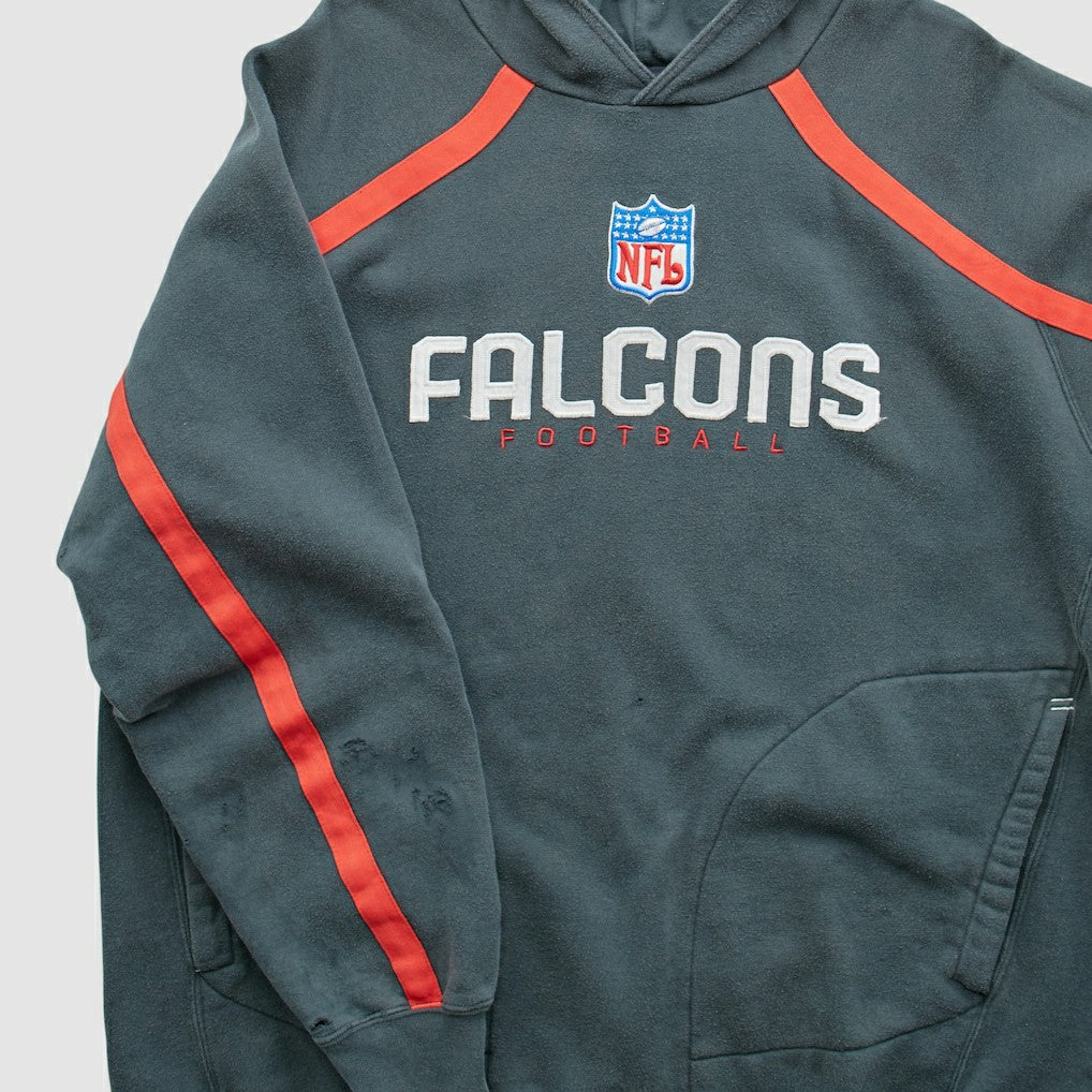 Atlanta Falcons Reebok 2000s Pullover Sweatshirt Charcoal Vintage - Fanatics