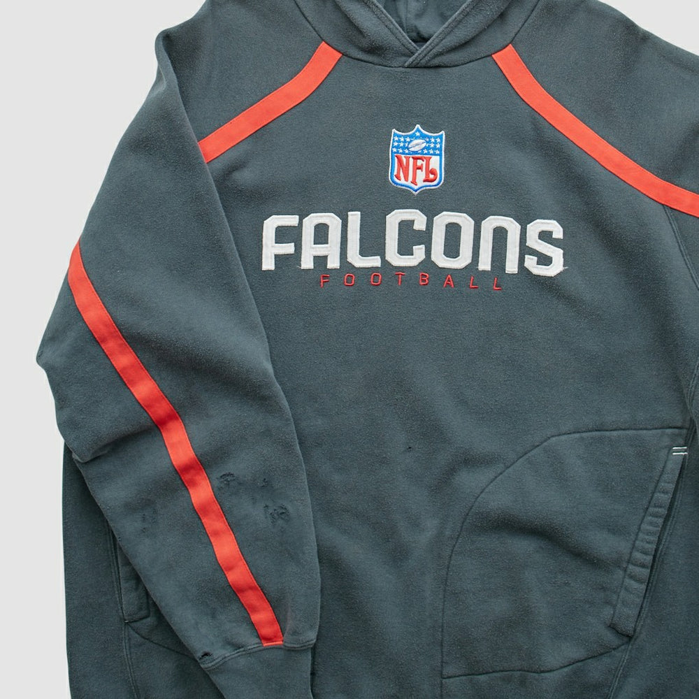 Atlanta Falcons Reebok 2000s Pullover Sweatshirt Charcoal Vintage - Fanatics