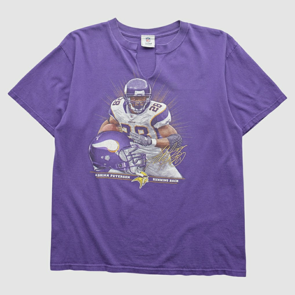 Minnesota Vikings NFL 2000s T-Shirt Purple Vintage - Fanatics