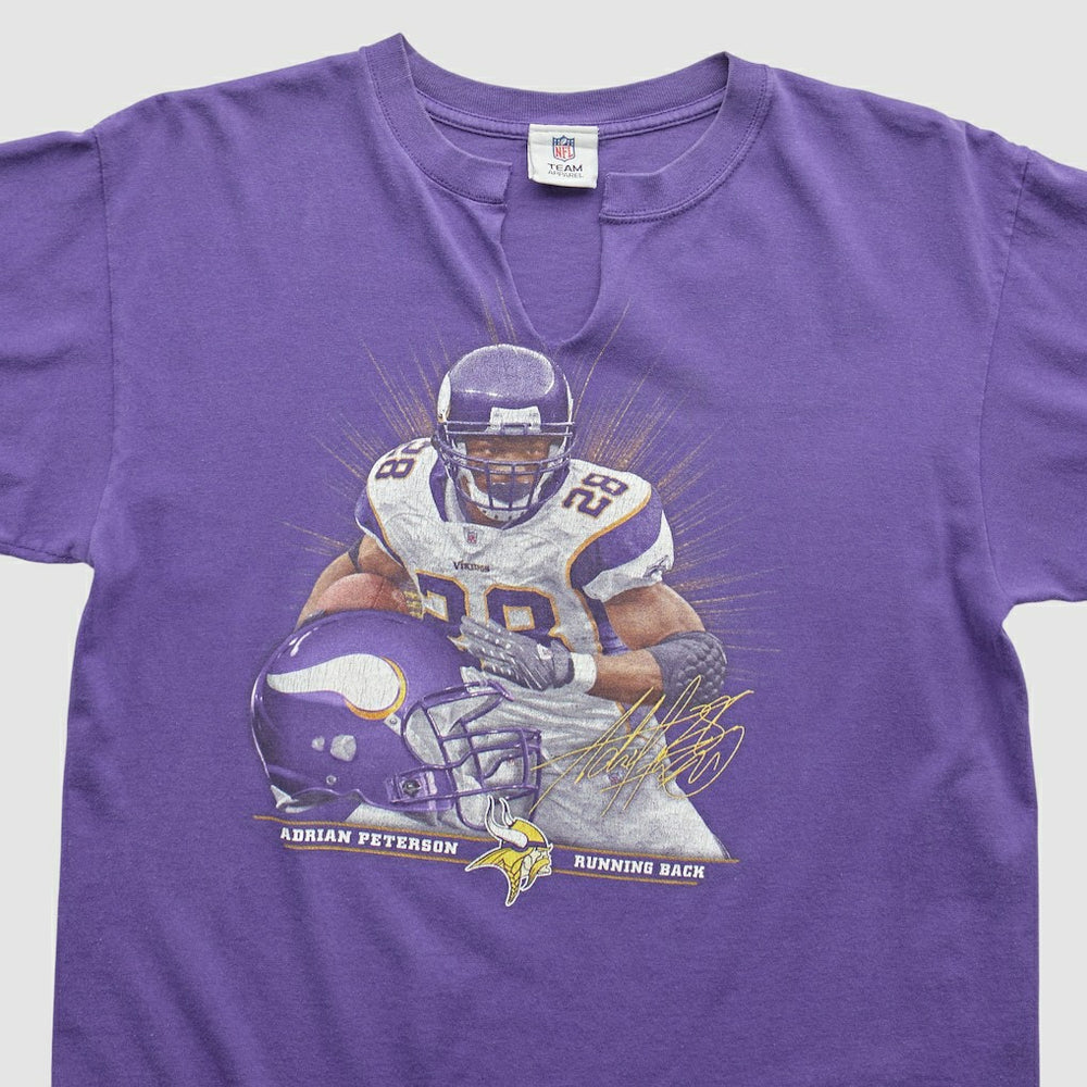 Minnesota Vikings NFL 2000s T-Shirt Purple Vintage - Fanatics