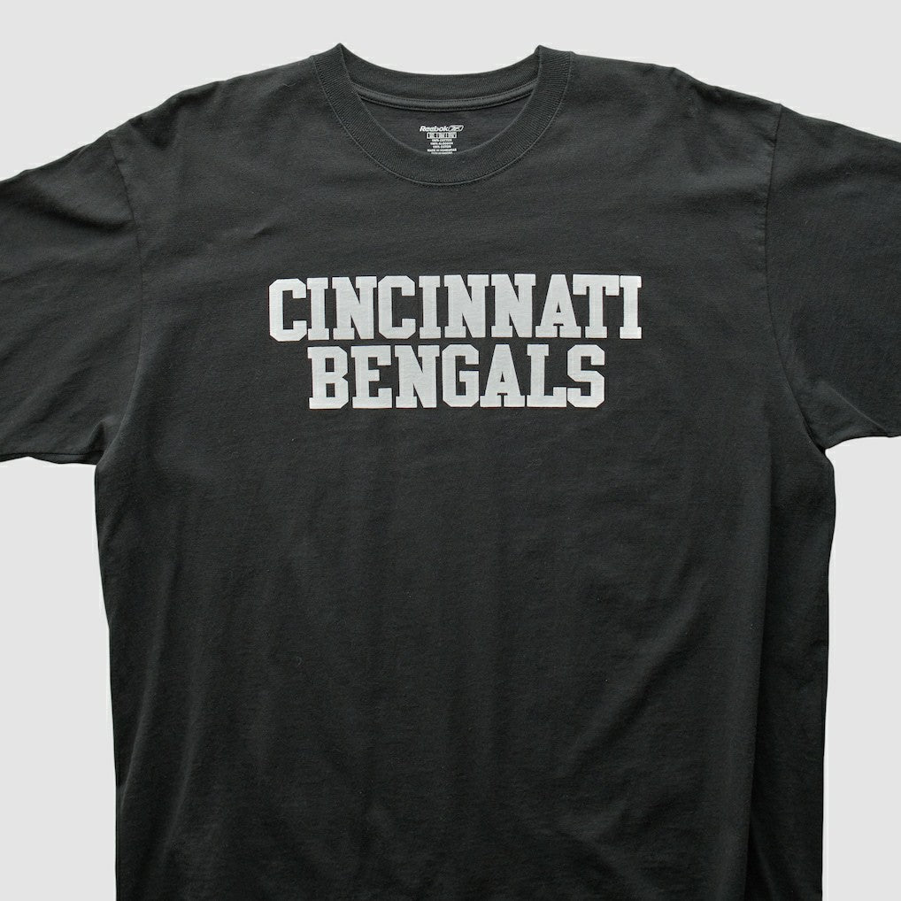 Cincinnati Bengals Reebok 2000s T-Shirt Black Vintage - Fanatics