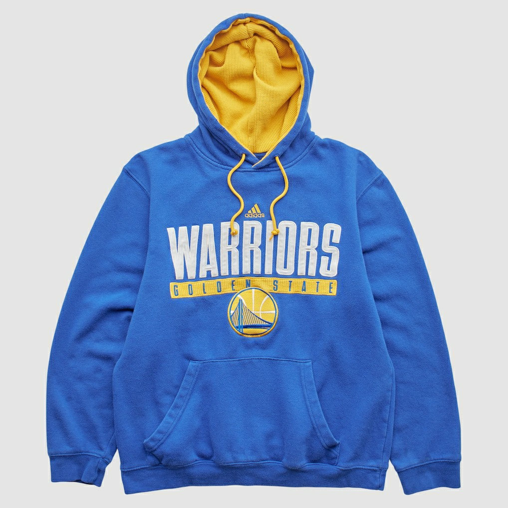 Adidas - Golden State Warriors 2010s Pullover Sweatshirt - Blue Vintage