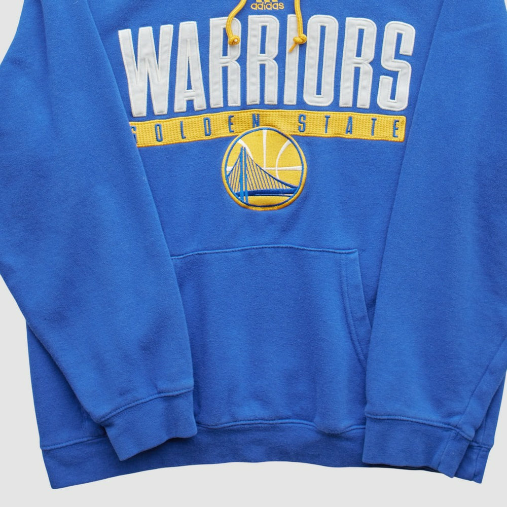 Adidas - Golden State Warriors 2010s Pullover Sweatshirt - Blue Vintage