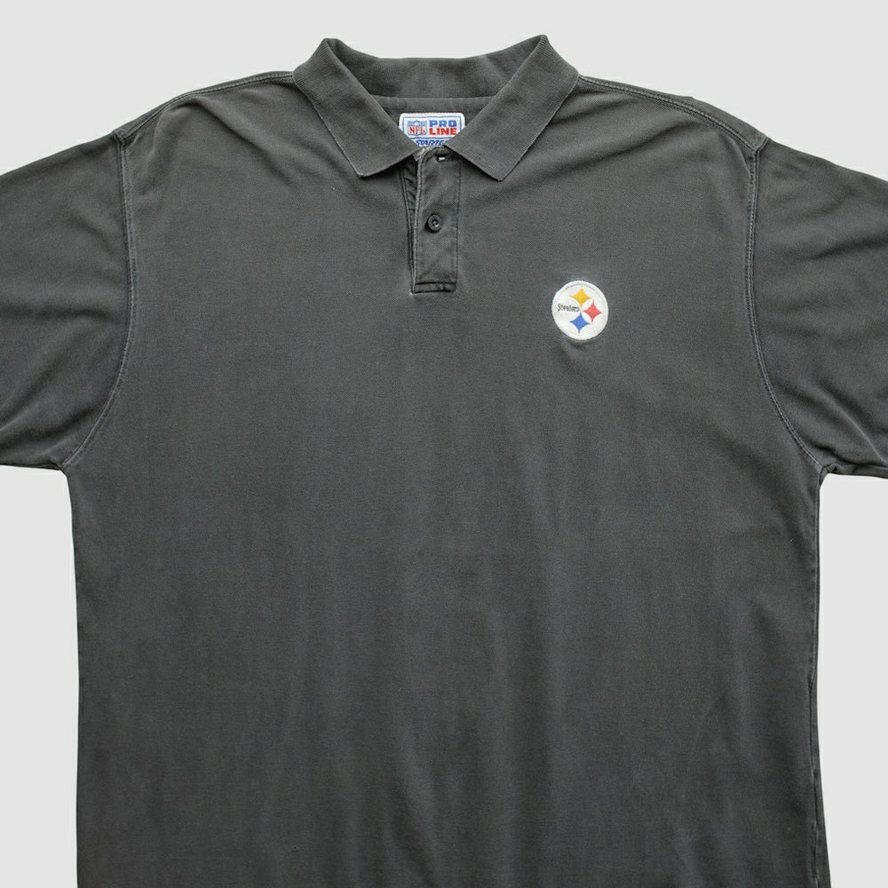 Pittsburgh Steelers Starter 90s T-Shirt Black Vintage - Fanatics