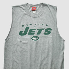 New York Jets NFL 2000s Tank Heather Gray Vintage - Fanatics