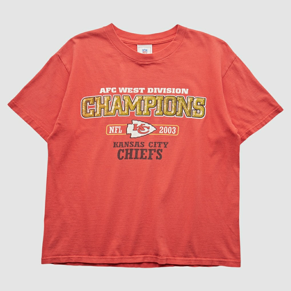 Kansas City Chiefs NFL 2003 T-Shirt Red Vintage - Fanatics