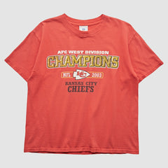 Kansas City Chiefs NFL 2003 T-Shirt Red Vintage - Fanatics