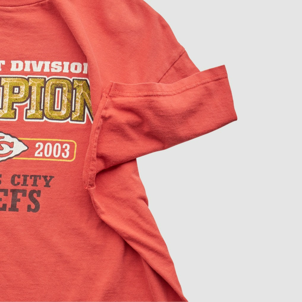 Kansas City Chiefs NFL 2003 T-Shirt Red Vintage - Fanatics