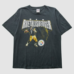 Pittsburgh Steelers NFL 2000s T-Shirt Black Vintage - Fanatics
