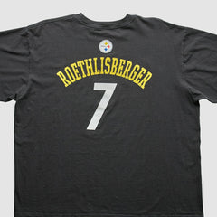 Pittsburgh Steelers Reebok 2000s T-Shirt Black Vintage - Fanatics