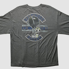 Baltimore Ravens NFL 2010s Long Sleeve T-Shirt Dark Heather Gray Vintage - Fanatics