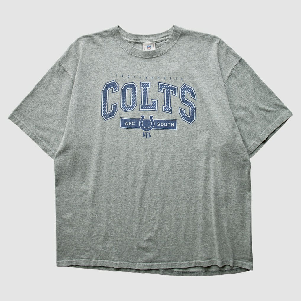 Indianapolis Colts NFL 2010s T-Shirt Heather Gray Vintage - Fanatics