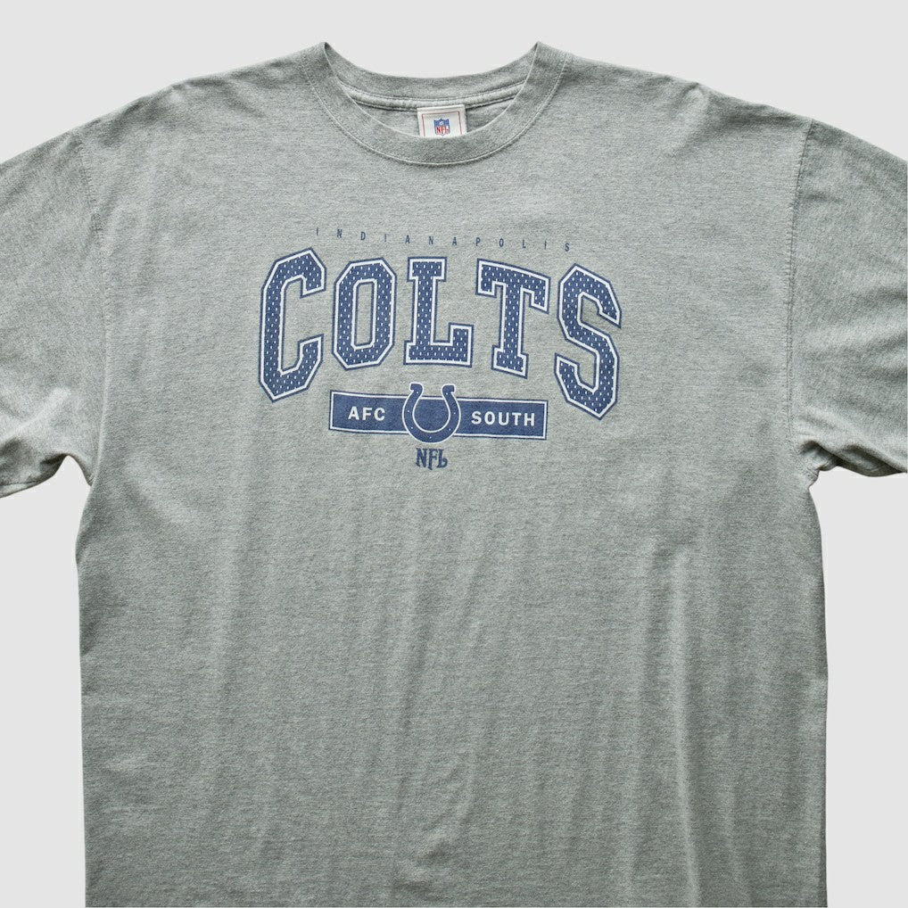 Indianapolis Colts NFL 2010s T-Shirt Heather Gray Vintage - Fanatics