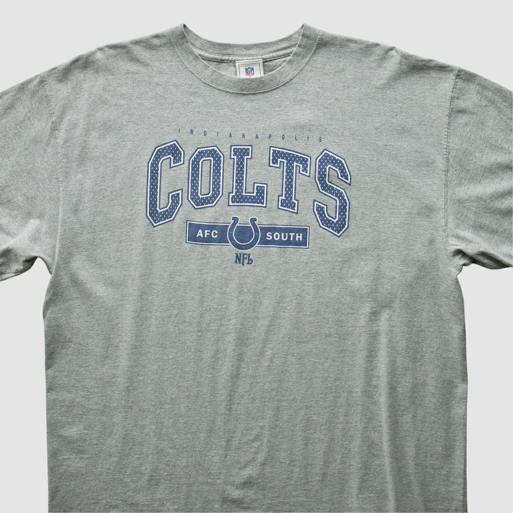 Indianapolis Colts NFL 2010s T-Shirt Heather Gray Vintage - Fanatics