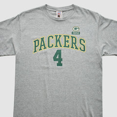 Green Bay Packers NFL 2000s T-Shirt Heather Gray Vintage - Fanatics