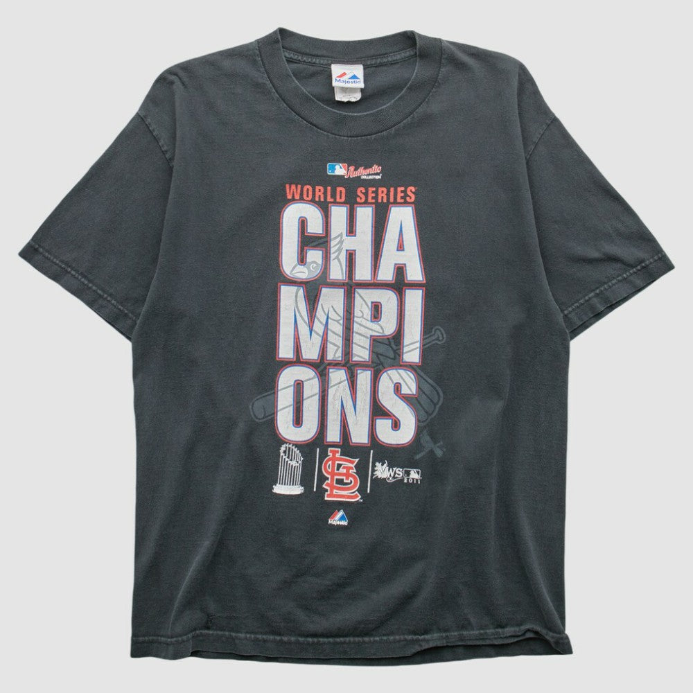 St. Louis Cardinals Majestic 2011 T-Shirt On Sale