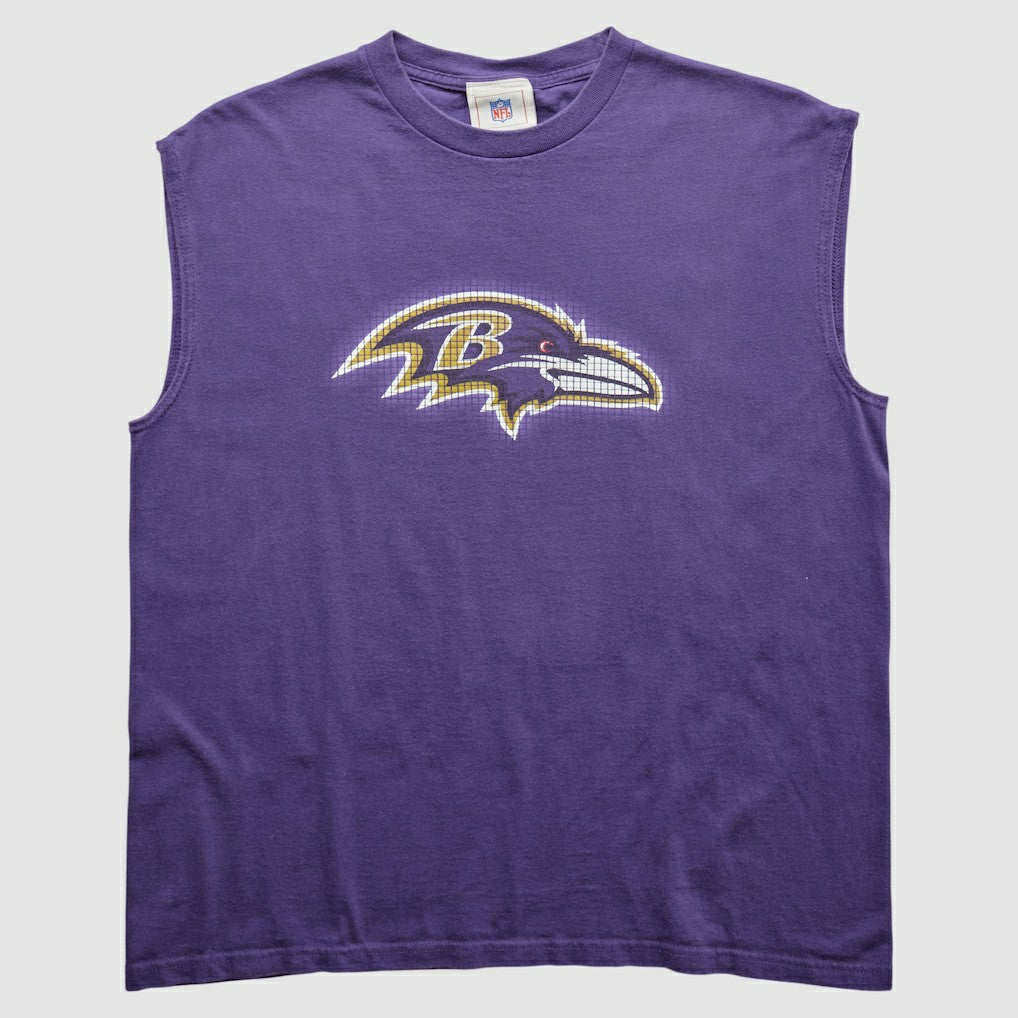 Baltimore Ravens NFL 2000s Tank Purple Vintage - Fanatics