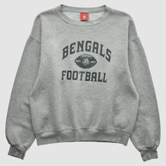 Cincinnati Bengals NFL 2000s Pullover Sweatshirt Heather Gray Vintage - Fanatics