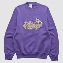 Minnesota Vikings Pro Player 90s Pullover Sweatshirt Purple Vintage - Fanatics