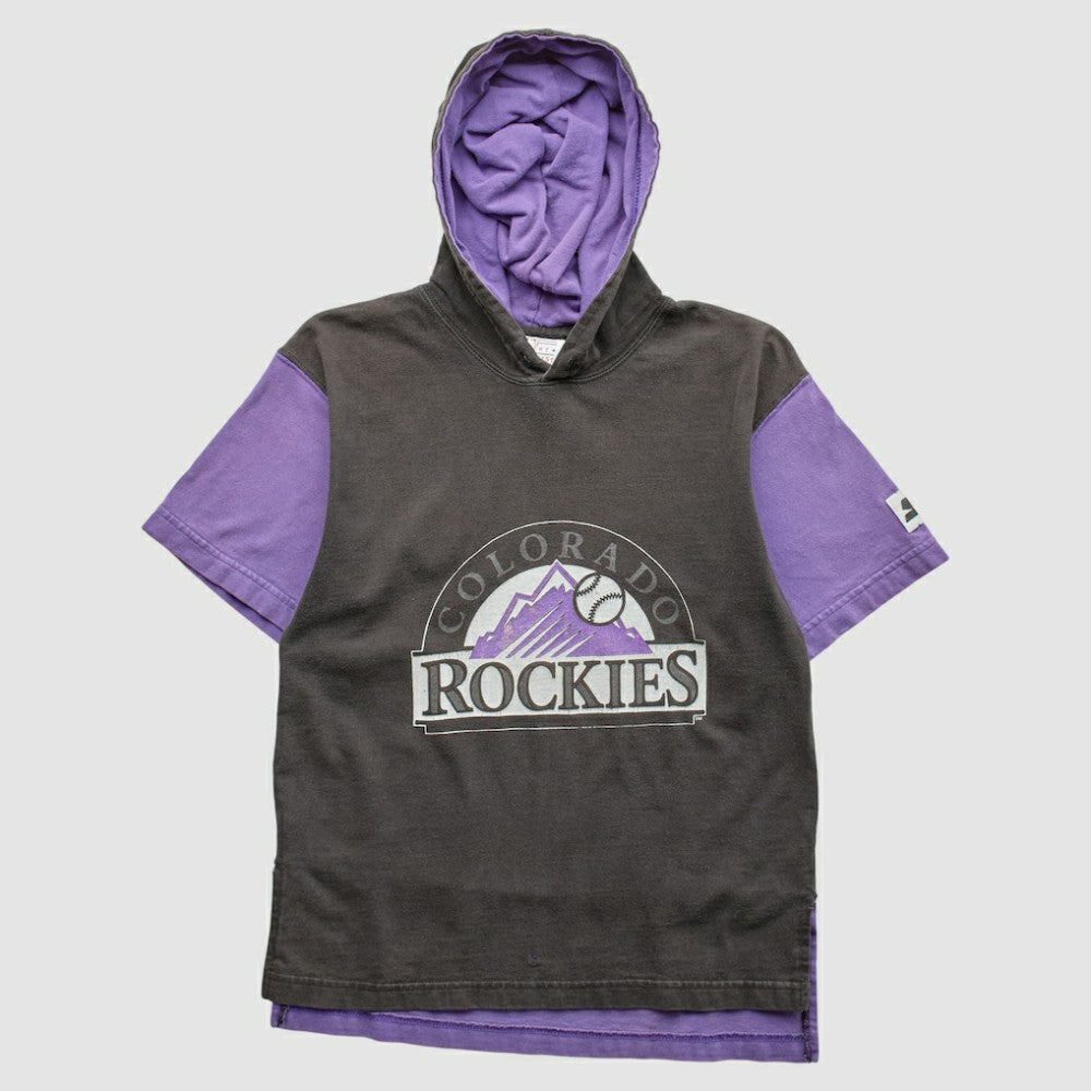 Colorado Rockies Starter 90s Pullover Sweatshirt On Sale