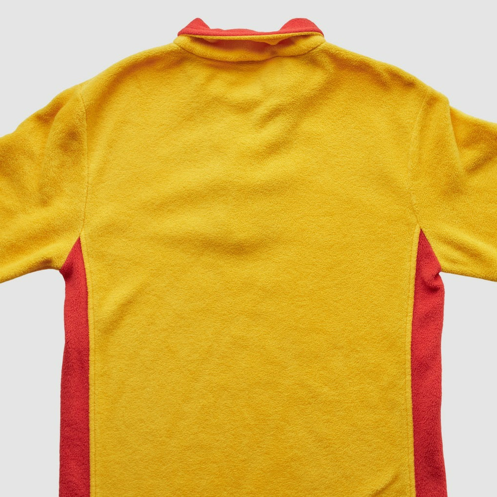 Kansas City Chiefs NFL 2000s 1/4 Zip Sweatshirt Yellow Vintage - Fanatics