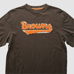 Cleveland Browns Reebok 2000s T-Shirt Brown Vintage - Fanatics